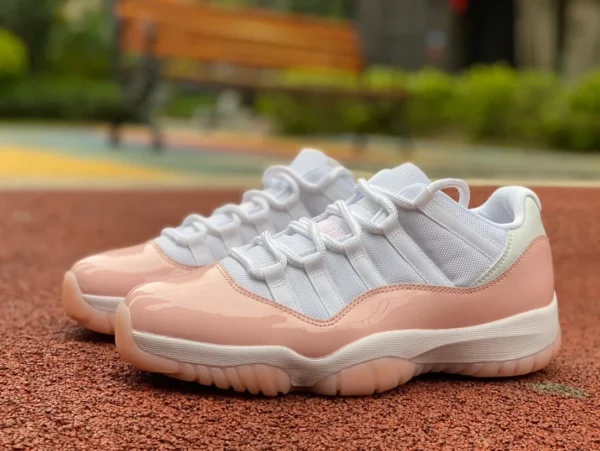 aj11 weiß zartrosa legendäres Rosa niedrig Air Jordan 11 Low WMNS „Legend Pink“ AH7860-160