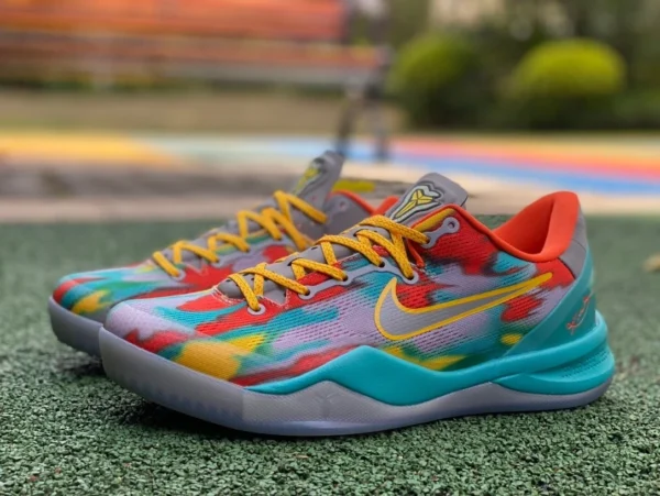 Kobe 8 Venice Beach s2 reine Originalversion ist 0,5-1 Nummer zu klein Nike Kobe 8 Protro „Venice Beach“ Venice Beach FQ35