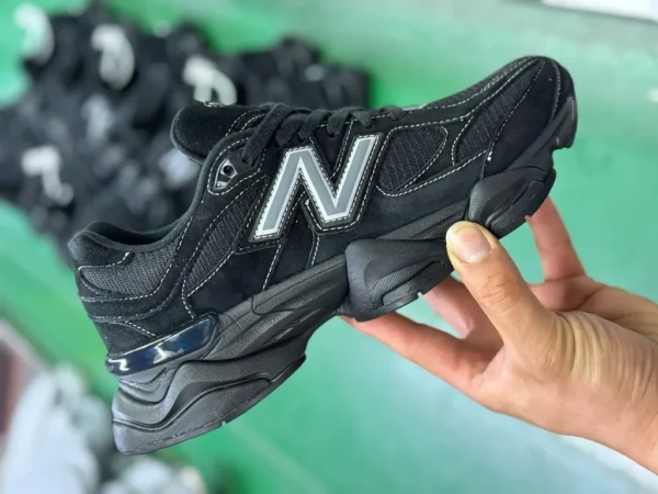 NB9060 schwarz reine Original New Balance NB 9060 New Balance Retro Casual Sport Joggingschuhe U9060BPM