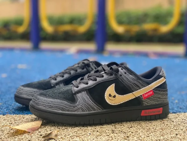 Dunk Sup schwarz gold Nike Dunk Low x supreme XD6188-025