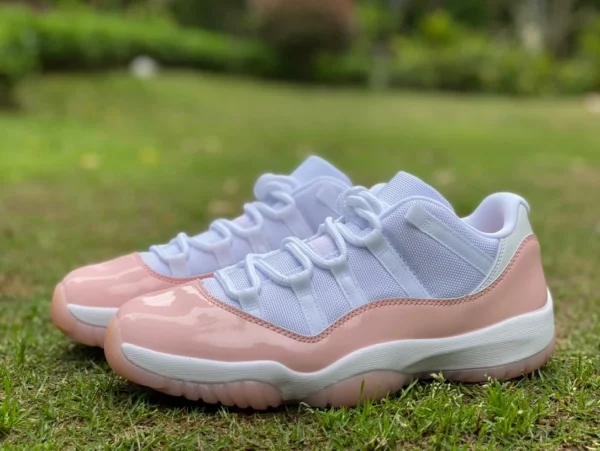 aj11 weiß rosa niedrig Air Jordan 11 Low WMNS AJ11 rosa Low-Top-Basketballschuhe AH7860-160