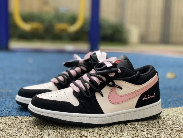 Aj1 Strap Low Top Schwarzpulver 28