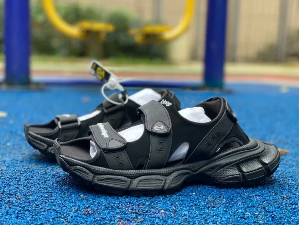 Balenciaga 3XL Sandalen schwarz vg reine Original Balenciaga Li Shijia 3XL bequeme Bailu Sandalen