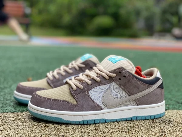 Dunk Braun Grau Pure Original Nike SB Dunk Low Big Money Savings Braun Grau Low-Top-Sneaker FZ3129-200