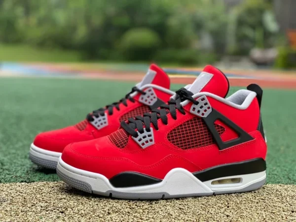 aj4 Bull Big Red GX reines Original AirJordan 4 Toro Bravo AJ4 Big Red Angry Bull 308497-603