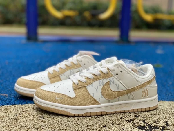 Dunk joint LV weiß braun Nike Dunk x Louis Vuitton DQ1098-346