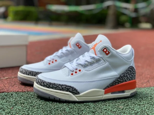 aj3 weiß rot grau Air Jordan 3 Georgia Peach AJ3 weiß rot grau CK9246-121