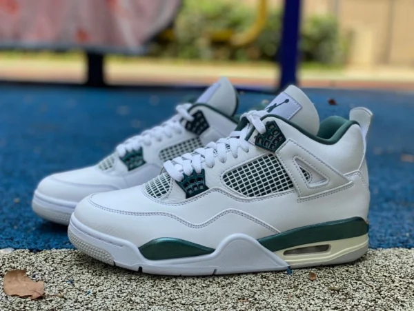 aj4 old white green oxidized green gx pure original Air Jordan 4 „Oxidized Green“ FQ8138-103