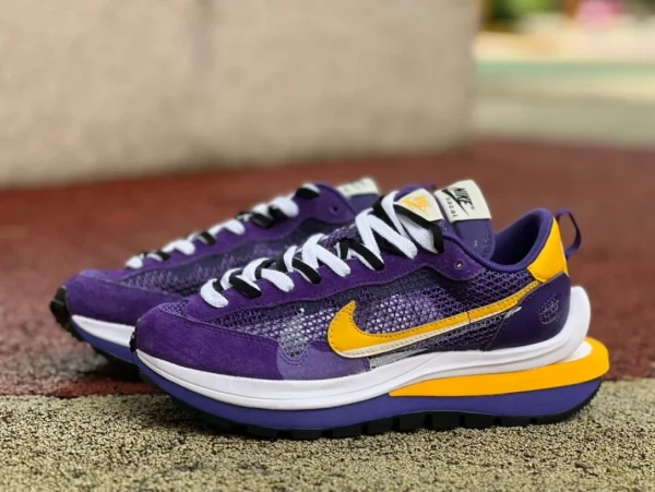 Sacai3.0 Zijin Lakers Mesh Nike Vaporwaffle x Sacai Joint CV1363-104