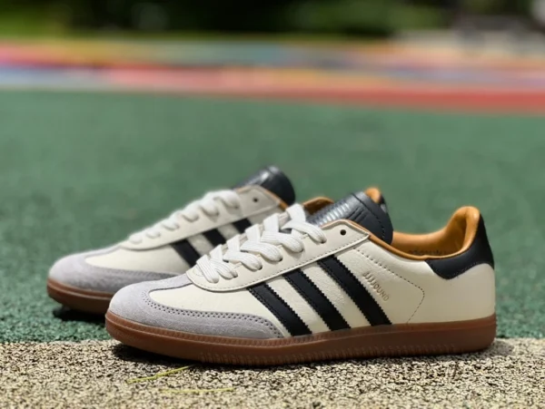 Adidas Samba JJ Off-White Grau Braun S2 Pure Original JJJJound x Adidas Samba OG Off-White Low-Cut Retro Moral Trainingsschuhe ID8708