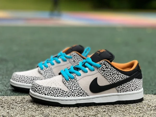 Dunk grau schwarz braun Dalmatian s2 pure original Nike SB Dunk Low Safari „Olmpics“ Low-Cut-Sneaker FZ1233-002