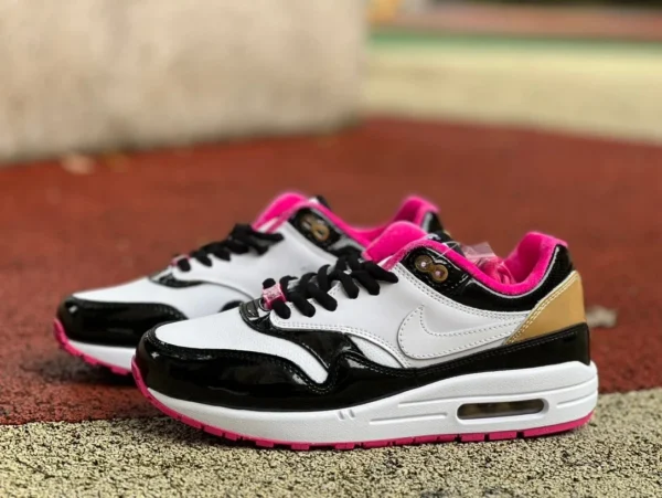 Max1 weiß schwarz rosa PHANTACI x Nike Air Max 1 weiß schwarz rosa 2024 Version HJ3966-110