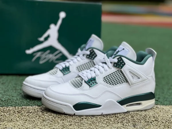 aj4 Distressed White Green Oxidized Green speziell für die LJR-Version Air Jordan 4 „Oxidized Green“ FQ8138-103