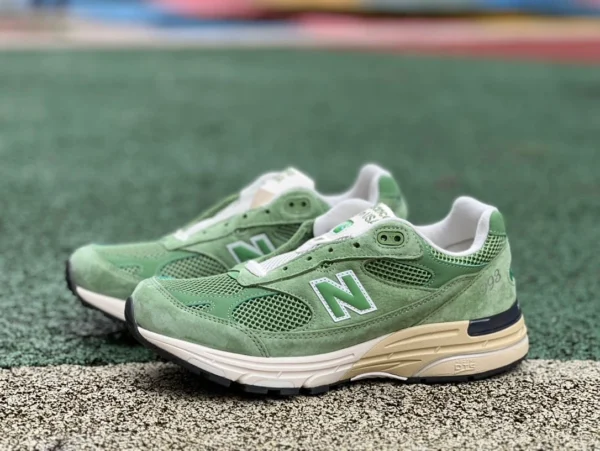 NB993 Green President Edition New Balance 993 NB Green Low-Top-Retro-Stoßdämpfer-Freizeitlaufschuh, hergestellt in den USA U993GW